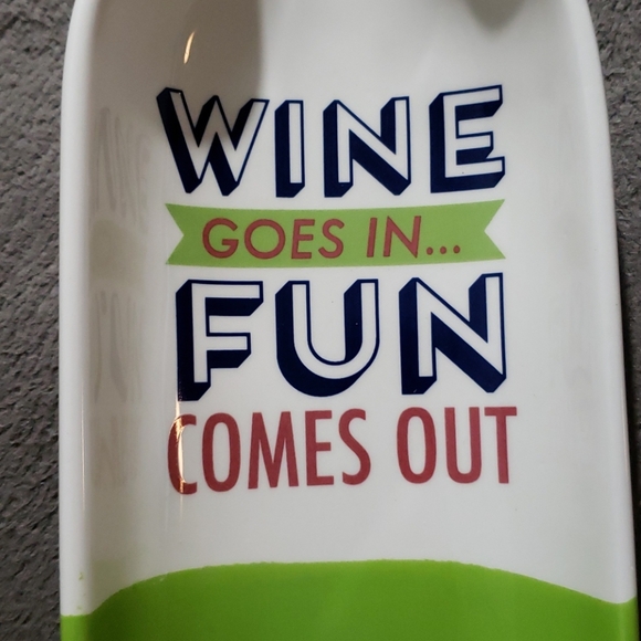 Appetizer Tray in Wine Bottle Shape- by Slant - Picture 2 of 8